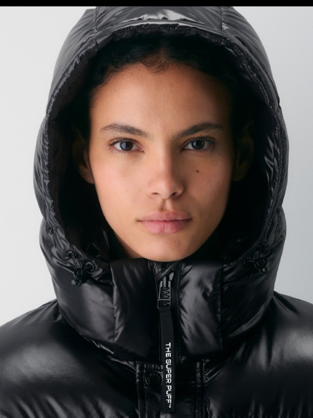 Aritzia Super Puff Mid Hi Gloss Black - Picture 9 of 16